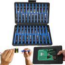 Kit de Ferramentas para Remoção de Pinos de Terminais XLWJBES 41 Peças Azul Kit de Ferramentas para Remoção de Pinos de Terminais XLWJBES 41 Peças Azul