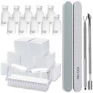 Kit de ferramentas para remover esmaltes em gel Hoewina com clipes de unhas