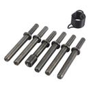 Kit de ferramentas pneumático Air Rivet Hammer Anndason 7 unidades