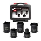 Kit de ferramentas Powerbuilt Spindle Nut Socket, 5 peças com estojo de armazenamento