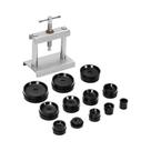 Kit De Ferramentas Profissionais Para Reparo De Relógios Com 23 Peças, Conjunto De Pressão Para Kit De Ferramentas Profissionais Para Reparo De Relógios Com 23 Peças, Conjunto De Pressão Para