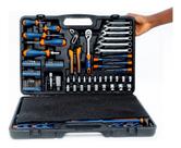 Kit De Ferramentas Profissional 108 Pecas Com Maleta Colorido