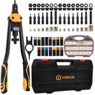 Kit de ferramentas Rivet Nut VIGRUE 16" com 15 mandris e 300 porcas de rebite