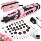 Kit de ferramentas rotativas sem fio SHALL 8V Pink com 121 acessórios