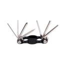 Kit de ferramentas tipo canivete bicicleta Rava 7 peças