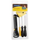 Kit de Ferramentas Tramontina com Lanterna Chaves de Fenda e Trena 5 Peças