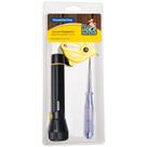Kit de Ferramentas Tramontina com Trena Chave Teste e Lanterna para Uso Doméstico 3 Peças