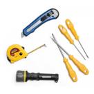 Kit de Ferramentas Tramontina com Trena Lanterna Estilete e Chaves de Fenda 7 peças