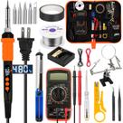 Kit de ferro de soldar BILIPLE 90W LED Digital 19 em 1 180-480 C