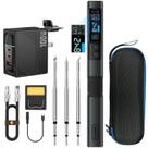 Kit de Ferro de Soldar FNRSI 100W HS-02B - Atualizado com 3 Pontas