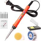 Kit de ferro de soldar LDK 120W Pistola de solda digital com acessórios