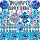 Kit de Festa Lilo e Stitch 102 Peças para Aniversário