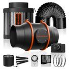Kit de filtragem de ar Spider Farmer SF-6, duto de 15 m, filtro de carbono
