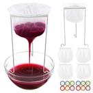 Kit de filtro de gelatina TILZIKA com 3 suportes, 5 bolsas de malha e 12 etiquetas
