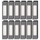 Kit de filtro HEPA de 12 peças para Ecovacs DEEBOT OZMO N10 N10 Plus