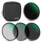 Kit de filtro ND NEEWER ND1000 ND64 ND8 ND4 55 mm com bolsa