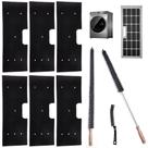 Kit de Filtros de Fiapos Luxzio WH01X35719 para Lavadora e Secadora GE