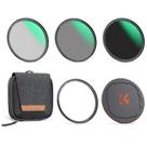 Kit de filtros de lente de câmera K&F Concept Magnetic 77mm (pacote com 5)