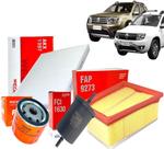 Kit de Filtros Duster e Oroch 1.6 2.0 16v 2011 a 2016 WEGA, FRAM