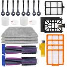 Kit de filtros e escovas de reposição aoteng para aspirador Shark Robot