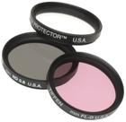 Kit de Filtros para Lente de Câmera Tiffen 55 mm UV ND FL-D