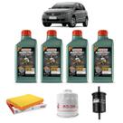 Kit De Filtros Troca De Óleo Fox Gol G5 G6 1.0 Castrol 5w40