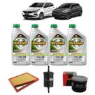 Kit De Filtros Troca Óleo Cronos Uno Argo Flex Firefly 1.3