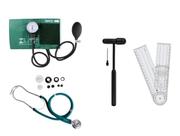 Kit De Fisioterapia Goniometro Martelo Buck Esteto Esfigmo