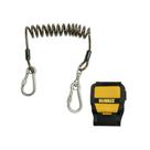 Kit de fita métrica DEWALT em espiral com cabo de 10,67 m e mosquetão
