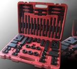 Kit de fixação de aço de 58 peças M8 M10 M12 Kit de fixação CNC para fresadora