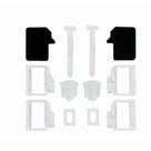 Kit de Fixação para Assento Almofadado TPKPF com Parafusos e Capas de Acabamento Astra
