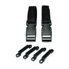 Kit de Fixação para Recipiente de Combustível T-H Marine FCH-1-DP Preto Kit de Fixação para Recipiente de Combustível T-H Marine FCH-1-DP Preto