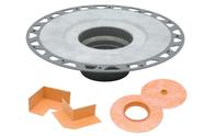 Kit de Flange para Dreno de Chuveiro Schluter Kerdi-Drain em PVC com Saída de 2 Polegadas
