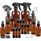 Kit de frasco de spray de vidro Loretoy 10 (500 mL, 120 mL, 60 mL)