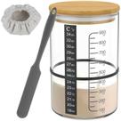 Kit de frasco inicial de fermento de 900 mL com termômetro de escala