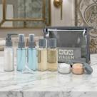 Kit de Frascos com necessaire p/ Viagem 10 Peças Jacki Design