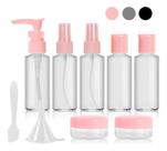 Kit De Frascos Para Viagem 10 Peças Necessaire Organizador