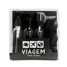 Kit De Frascos Para Viagem 9 Peças Jacki Design Várias Cores Kit De Frascos Para Viagem 9 Peças Jacki Design Várias Cores