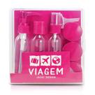 Kit de Frascos para viagem com 9 Peças
