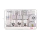 Kit De Frascos Para Viagem Marvel Thor Cinza 8 Peças Miniso
