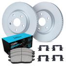 Kit de Freio Dianteiro R1 Concepts Pastilhas Cerâmicas e Discos Kit de Freio Dianteiro R1 Concepts Pastilhas Cerâmicas e Discos