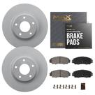 Kit de Freios Max Advanced Brakes 27,2 cm Carbono Cerâmica