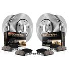 Kit de Freios PowerStop Z17 Pastilhas Cerâmicas e Discos KOE5871 Kit de Freios PowerStop Z17 Pastilhas Cerâmicas e Discos KOE5871