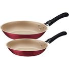 Kit de Frigideiras Caribe com Revestimento Antiaderente Starflon Max 16cm / 20cm 2 Peças - Tramontina