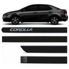 Kit de Friso Lateral Personalizado - 4 Peças