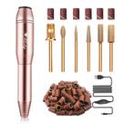 Kit de furadeira elétrica Alety Portable para unhas de gel acrílico