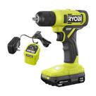 Kit de furadeira/perfuratriz RYOBI ONE+ 18V sem fio de 3/8 pol com 1,5 Ah