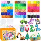 Kit de Fuse Beads AJAZPER - 72 Cores de 5mm com Pegboards e Acessórios