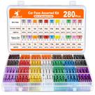 Kit de Fusíveis JOREST - 280 Unidades + 98 Lâminas para Carro