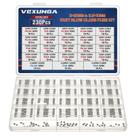 Kit de Fusíveis VEXUNGA 230 Peças 125 V de Ação Rápida em Vidro Kit de Fusíveis VEXUNGA 230 Peças 125 V de Ação Rápida em Vidro